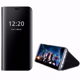 Case Capinha Flip Espelhada Preta Galaxy Note 8