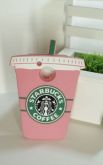 Case 3D Starbucks Copo Rosa Moto g5 plus
