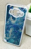 Case Água Glitter Azul Galaxy J3