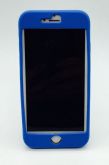 Case 360 Híbrida de Silicone Azul iphone 7 plus
