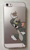 *Case de Silicone Tom & Jerry iPhone 5/5s/SE