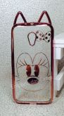 Case 3D Luxo Minnie Orelha Rose Moto G2