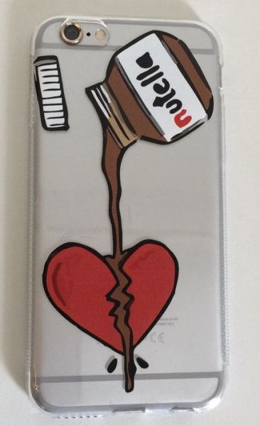 Case de Silicone Nutella iphone 5c