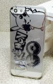 Case de Silicone Pokemon Neon Prata iphone 5/5s/SE