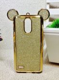 Case Minnie Orelha Gold LG K10 2017