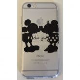 Case de Silicone Minnie e Mickey iphone 7