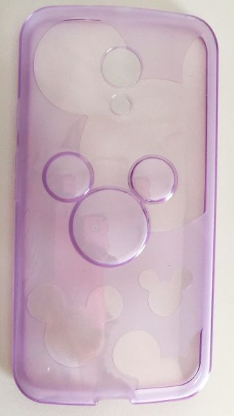 Case Alto Relevo Roxo Mickey Moto G 2