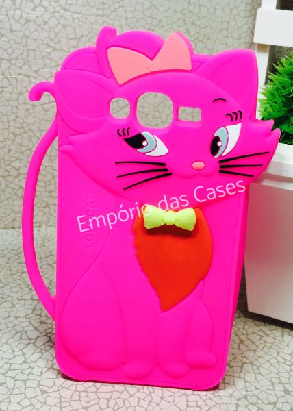 Case 3D Gatinha Marie Galaxy J5 500