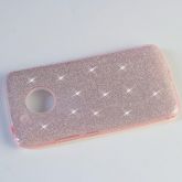 Case Diamante Rosa Moto G6 plus