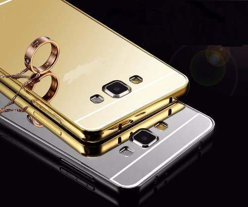 Case Espelhada Dourada Galaxy A5