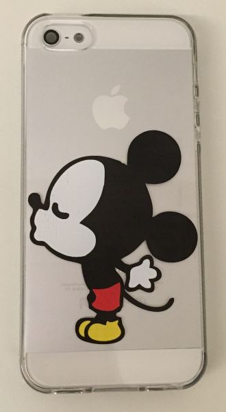 Case de Silicone Par Mickey iPhone 5/5s/SE