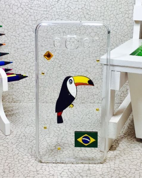 Case Flor's Brasileirinho Galaxy S8