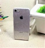 Case Flexível Glitter Roxo iphone 8