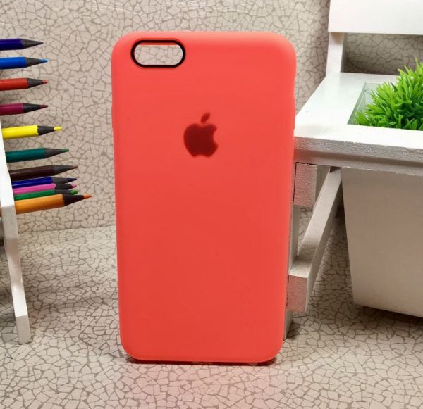 Case Silicone Basica Coral iphone 6 Plus