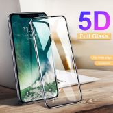 Película de vidro 5D iPhone Xs Max