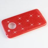 Case Diamante Vermelho Moto G6 plus