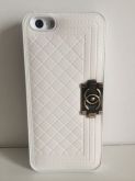 Case Bolsa Luxo Branca para iphone 4/4s