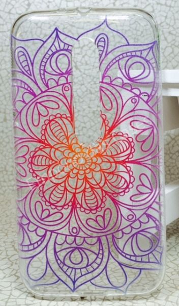 Case de Silicone Henna Color Moto G3