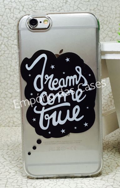 Case de Silicone Dreams Come True iphone 6/6s