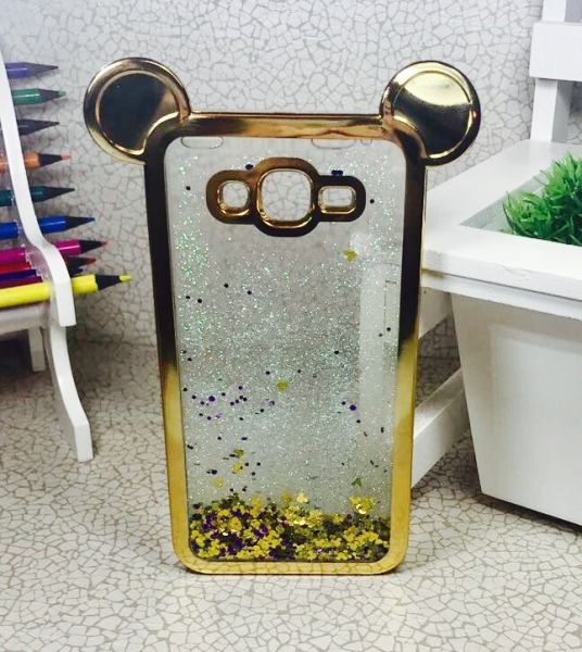 Case Água Orelha Dourado Galaxy J7 J700