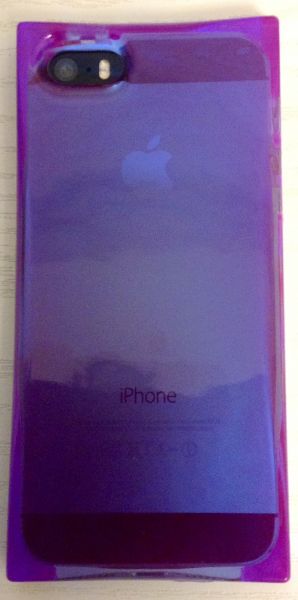 Case Cubo de Gelo Roxa iPhone 5/5s/SE