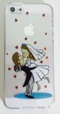 Case de Silicone Casamento iphone 5/5s/SE