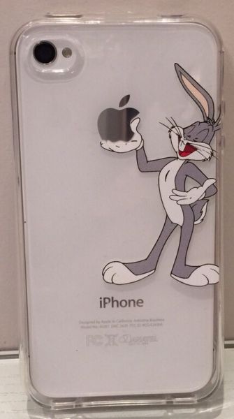 Case de Silicone Pernalonga iPhone 4/4s