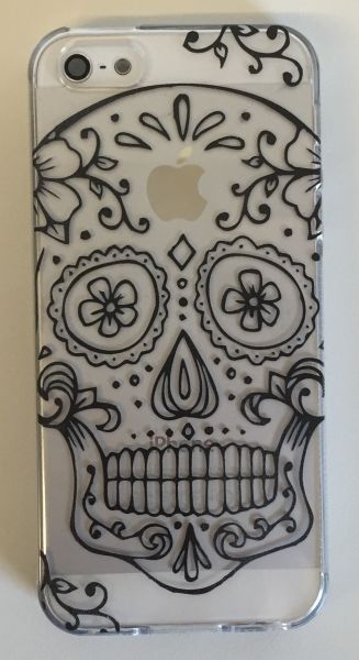 Case de Silicone Caveira  Iphone 6 Plus/6s plus