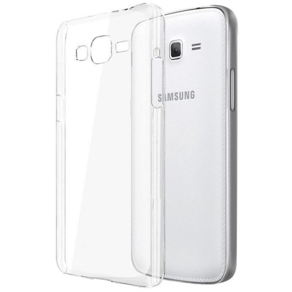 Case de Silicone Transparente Galaxy Gran Prime