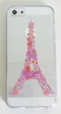 Case de Silicone Paris Flower iphone 5/5s/SE