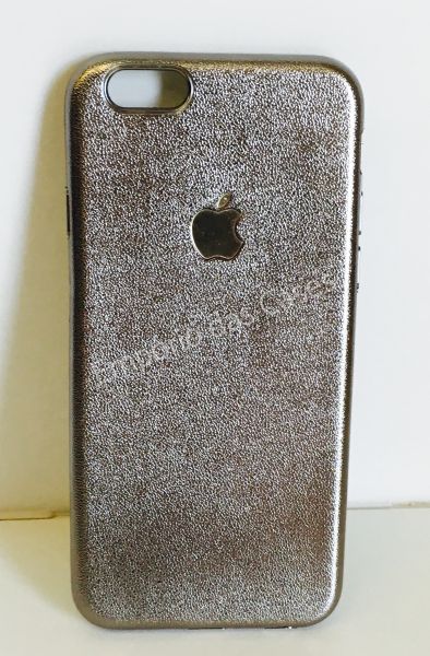 Case de Silicone Glitter Luxo Prata iPhone 6/6s