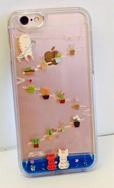 Case Aquário Efeitos Gatinhos iphone 6/6s