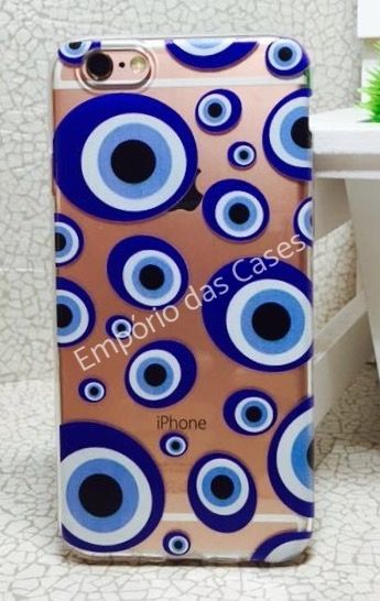 Case de Silicone Olho Grego iphone 6/6s