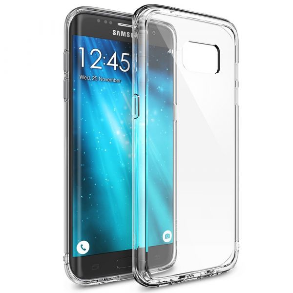 Case de Silicone Transparente S7 Edge