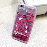 Case Mickey Minnie Aquario Glitter Pink iphone 6/6s