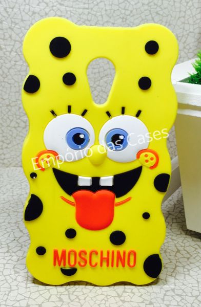 Case 3D Bob Esponja Moto G2