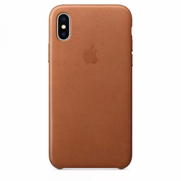 Case Couro Marrom iphone X