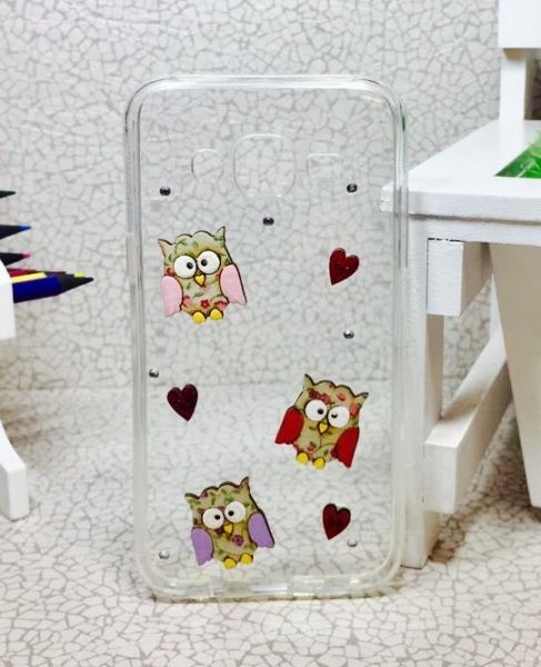 Case Flor's Corujinhas Galaxy S8 Plus