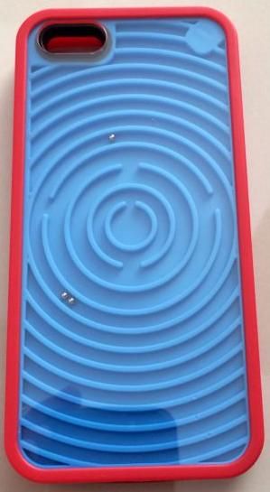 Case Pinball Vermelha e Azul iPhone 5/5s/SE