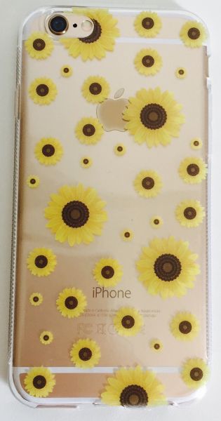 Case de Silicone Girassol iphone 6