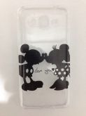 Case de Silicone Minnie e Mickey Galaxy Gran Prime