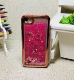 Case Água Glitter Rosa Iphone 7