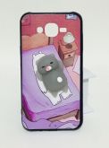 Case 3D Squishy Gatinho no quarto Galaxy J7 J700