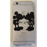 Case de Silicone Minnie e Mickey iphone 8 plus