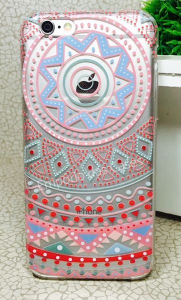 Case de Silicone Mandala New iphone 6/6s