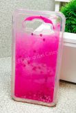 Case Água Corações Rosa Galaxy J7 J700