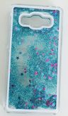 Case Água Glitter Star Azul Galaxy J7