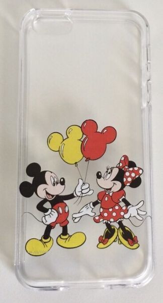 Case de Silicone Minnie e Mickey Balões iPhone 6 Plus/6s Plus