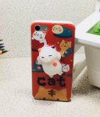 Case 3D Squishy Gatinho Vermelho iPhone 7