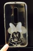 Case de Silicone Alto Relevo Minnie Moto G3